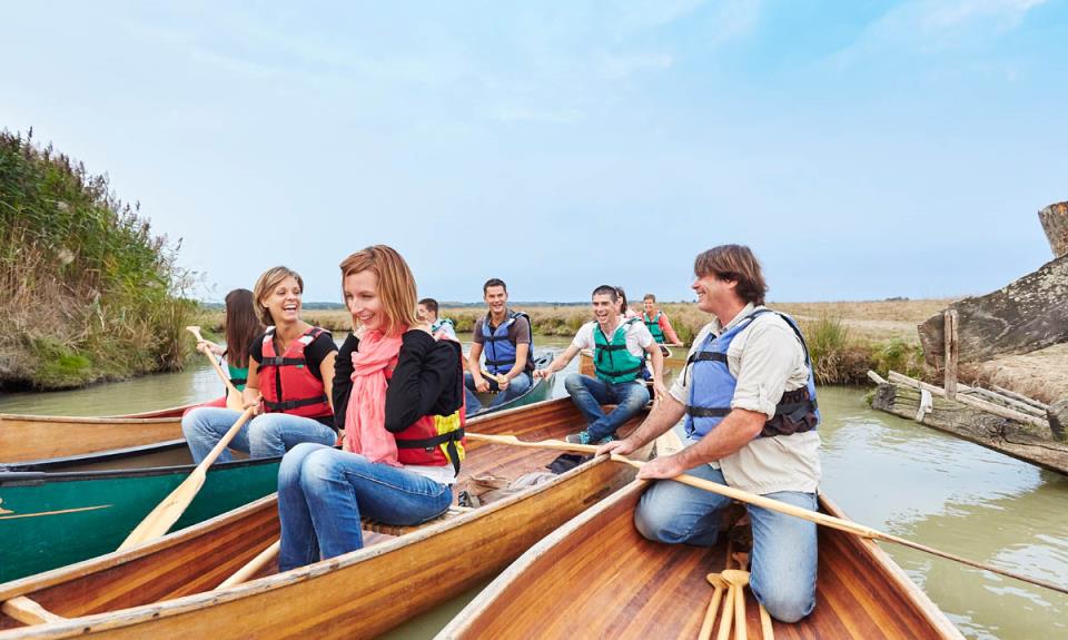 canoe marais breton