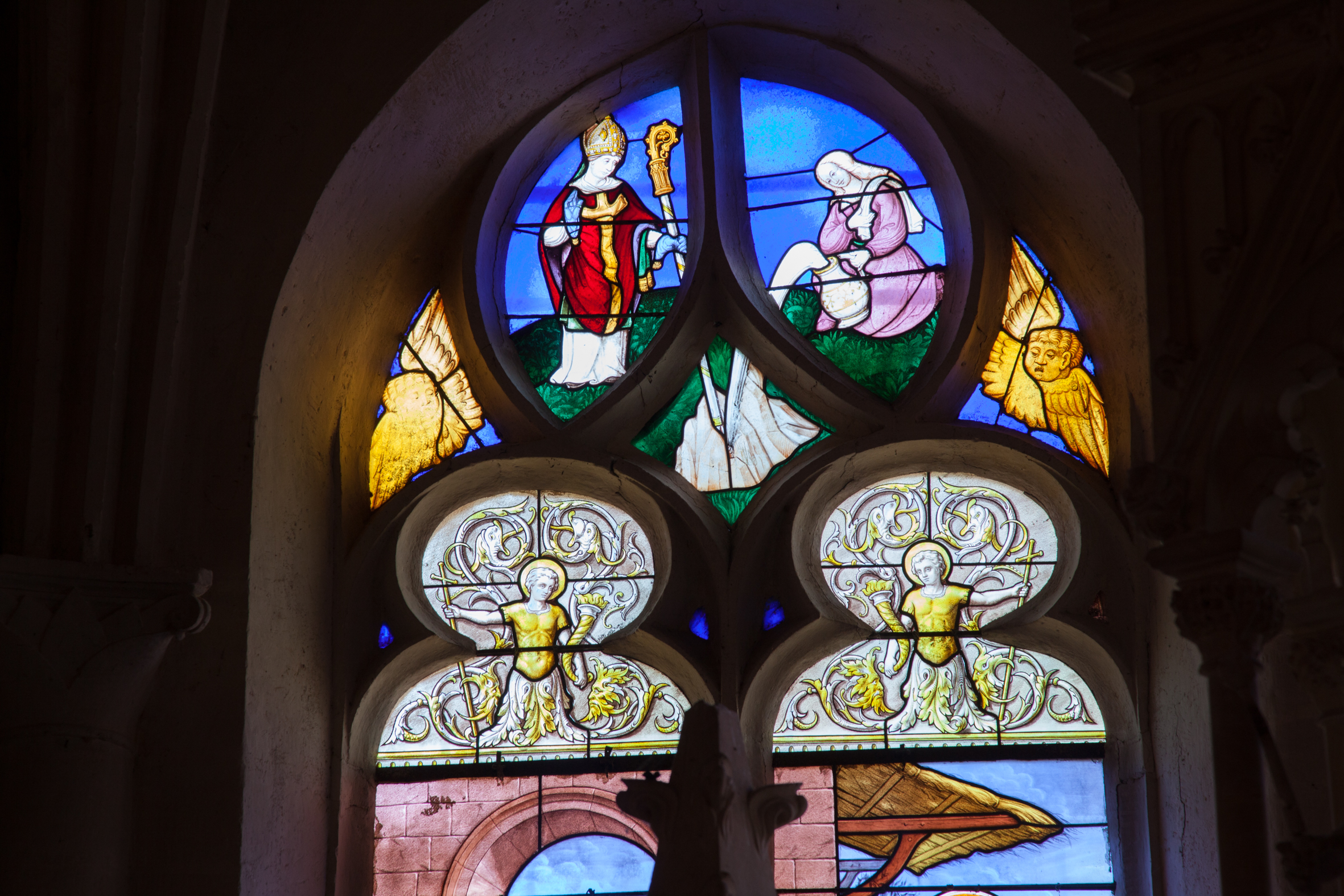 Visite des vitraux de l&rsquo;église