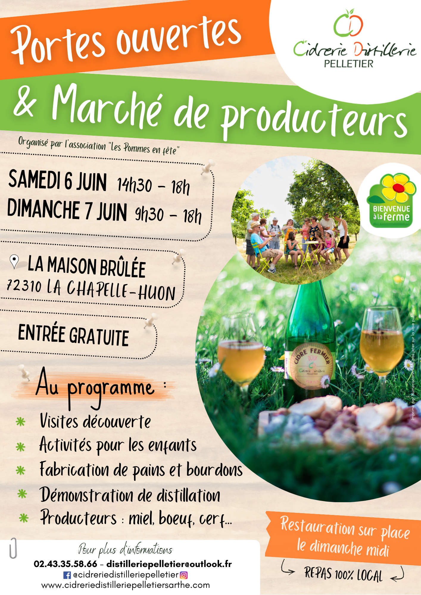 Portes ouvertes et marché de producteurs