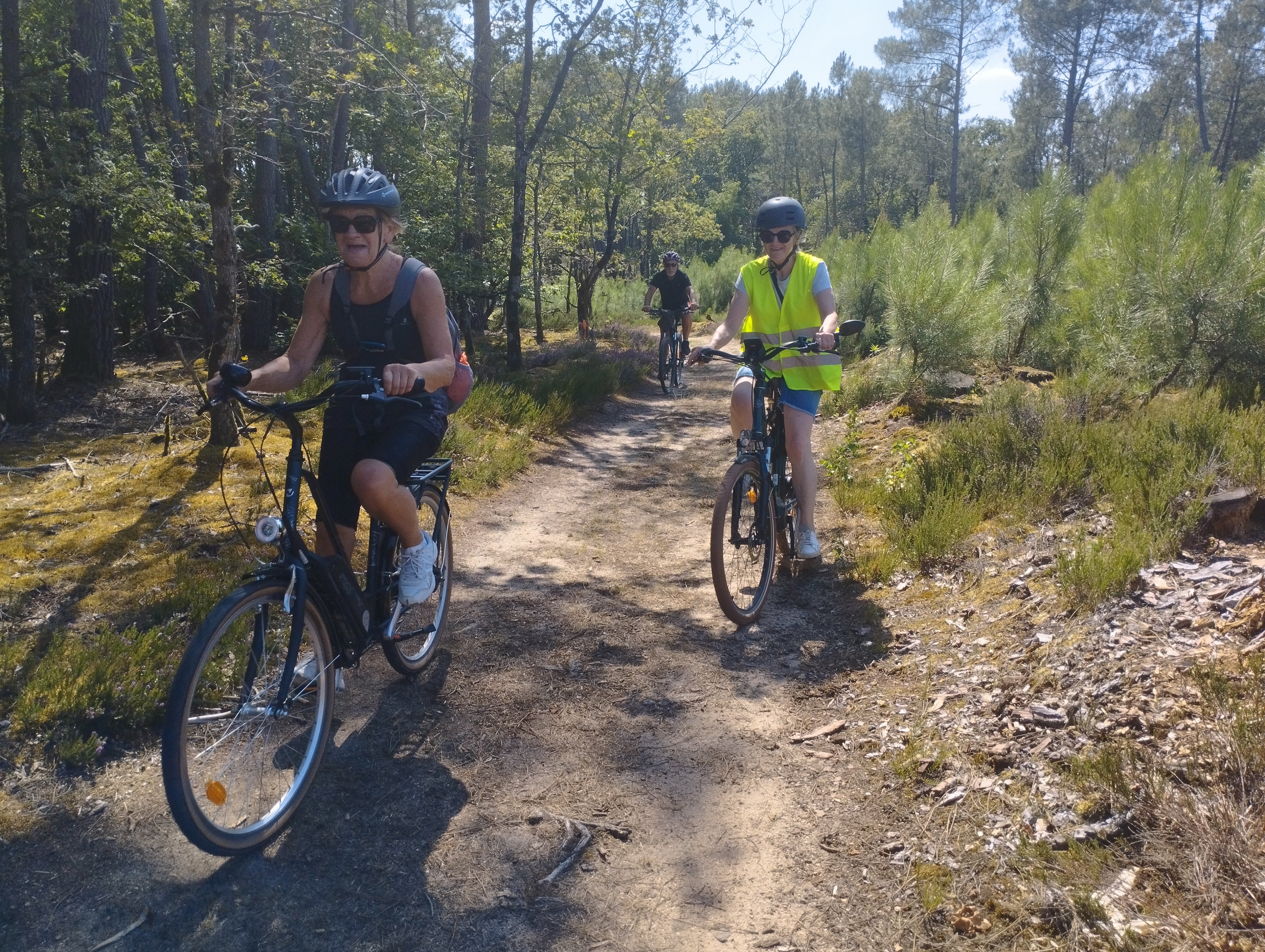 À VTC avec CYCLAMAINE vers Champagné et Montfort