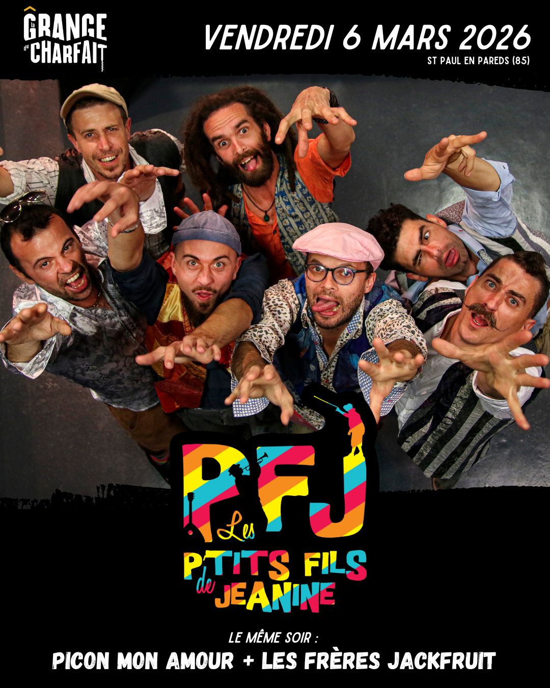 Les Herbiers : Concert à la Grange du Charfait - Saint Paul en Pareds