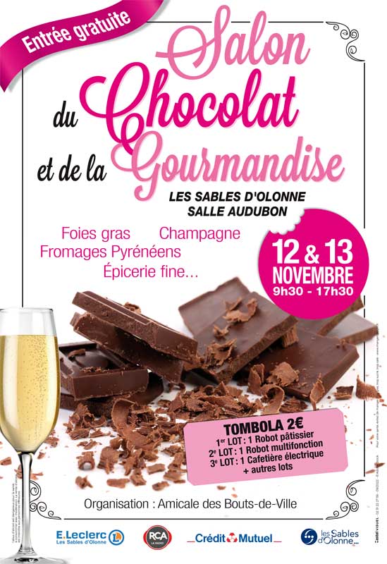 SALON DU CHOCOLAT ET DE LA GOURMANDISE | LES SABLES-D'OLONNE |