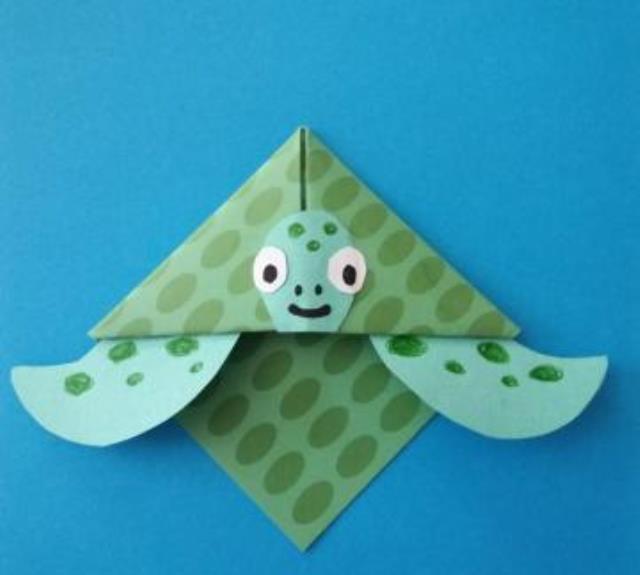 2022.07.19 Atelier marque page en origami