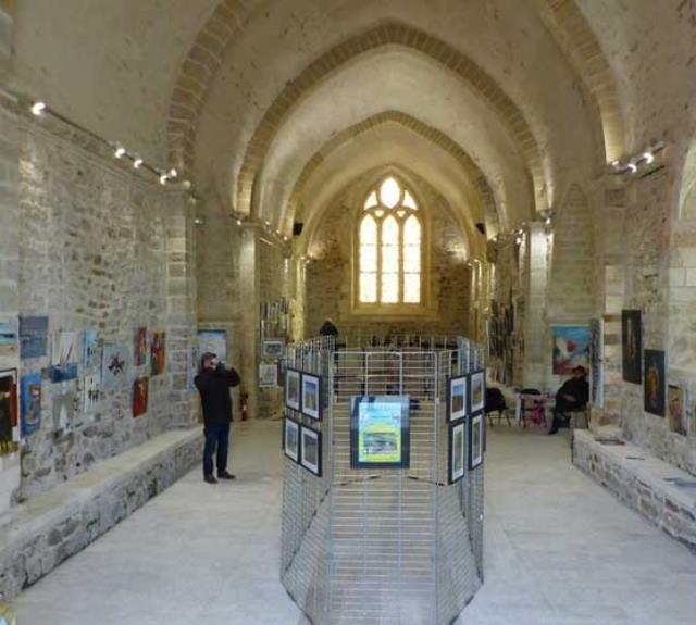 Prieuré Saint Nicolas, La Chaume aux Sables d'Olonne - 2023-03-28au04-10-expo-sables-accueil-1