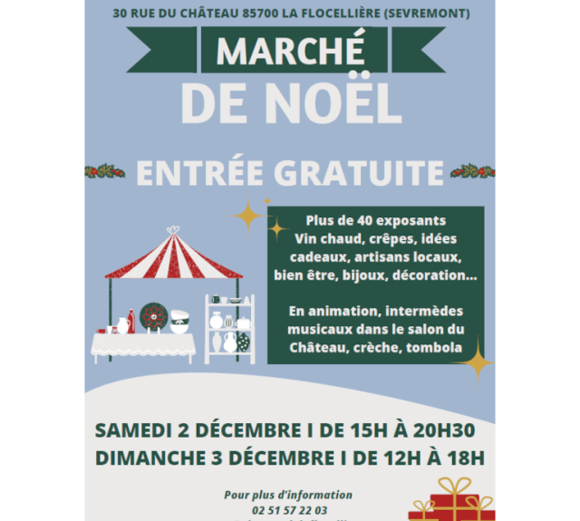 2023 12 02 marché de Noël au chateau