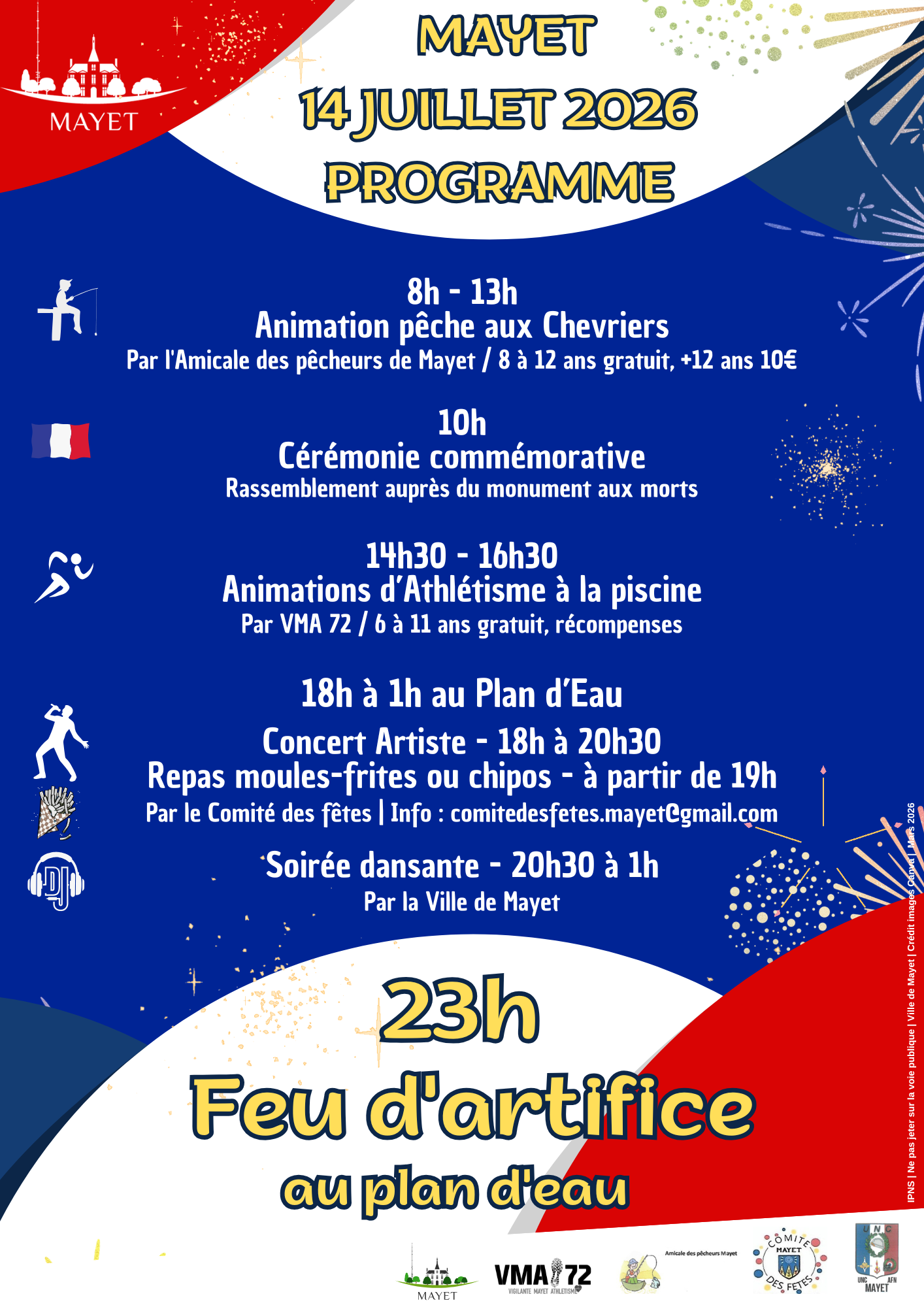 Festivités du 14 juillet Mayet