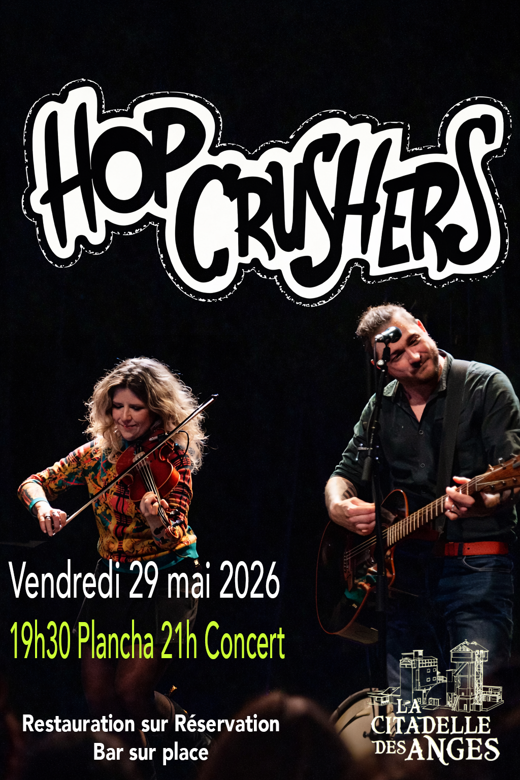 Concert du groupe Hop Crushers – ambiance celtique