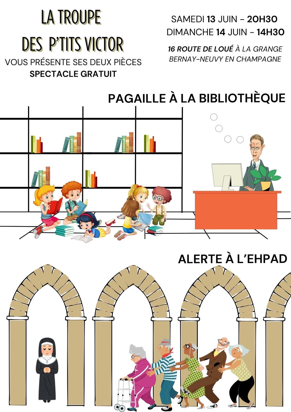 Théâtre : les P’tits Victor