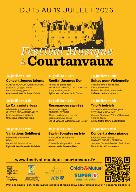 Résonances sacrées – Festival Musique à Courtanvaux