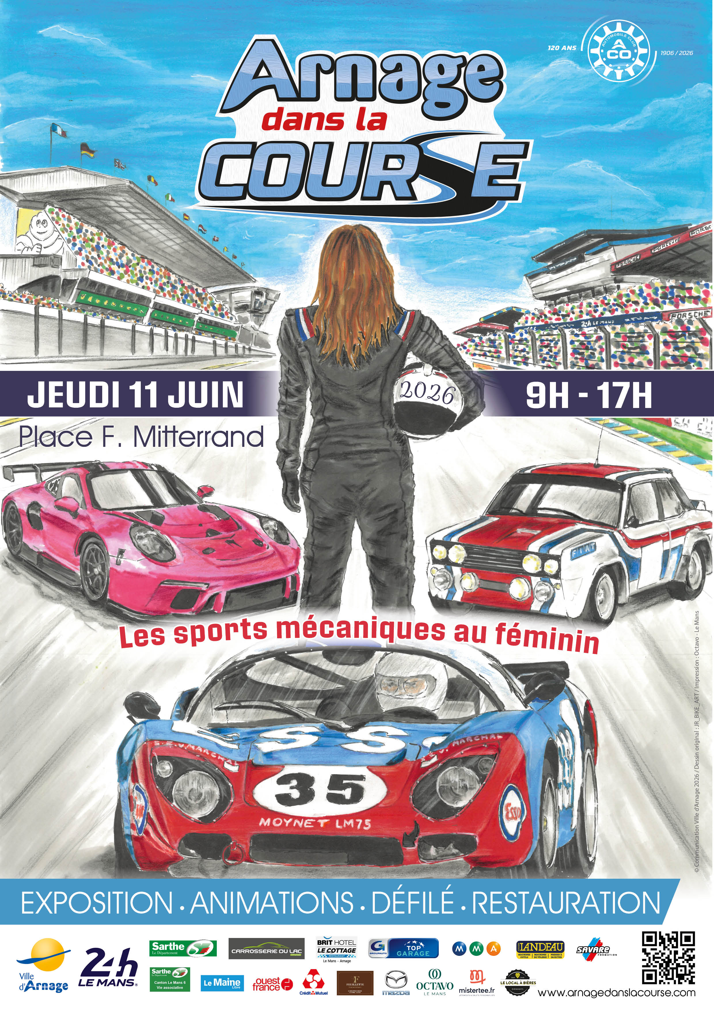 Arnage dans la course