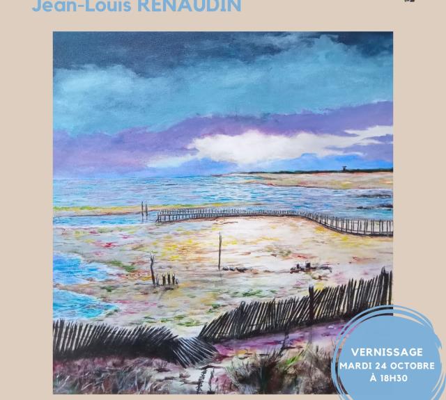 Affiche Expo JL Renaudin