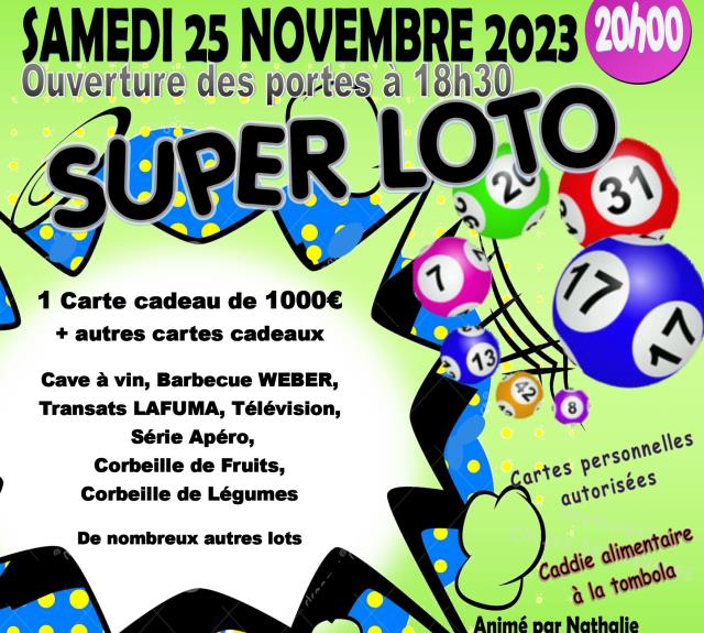 Affiche Loto 2023