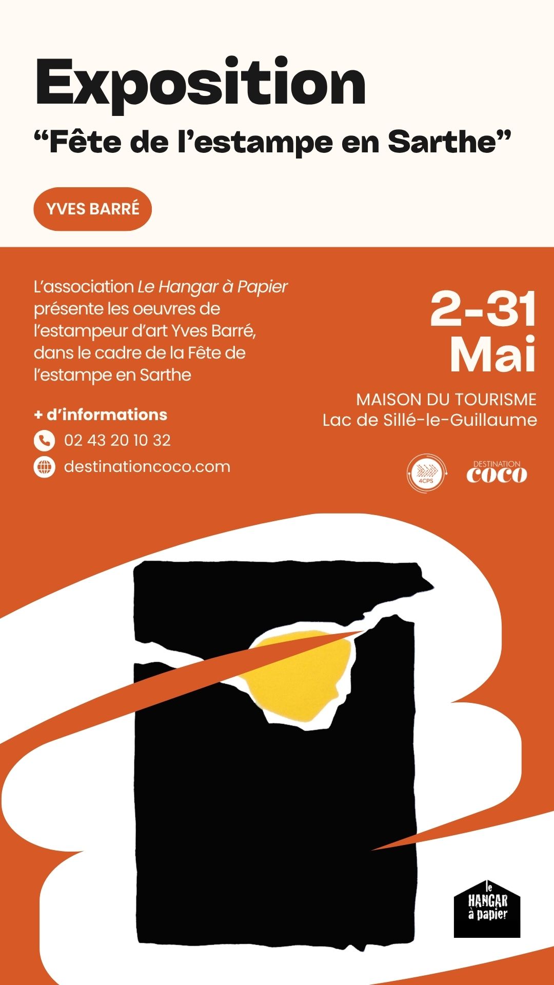 Exposition « Fête de l’estampe en Sarthe » de Yves Barré