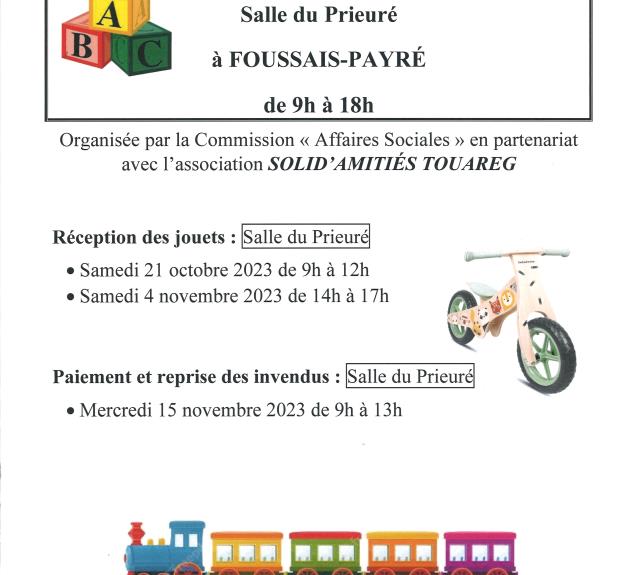 Bourse aux jouets