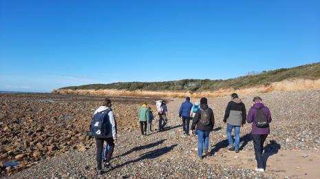 SORTIE NATURE "GÉOLOGIE A LA PLAGE !" Le 19 oct 2024