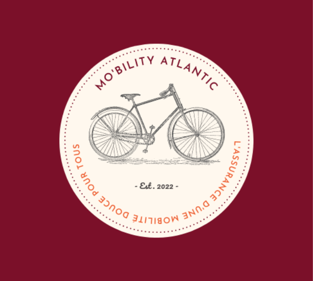 Circle Vintage Bike Club Logo - 1