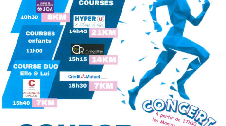 COURSE DE LA CORNICHE VENDEENNE Le 21 sept 2024