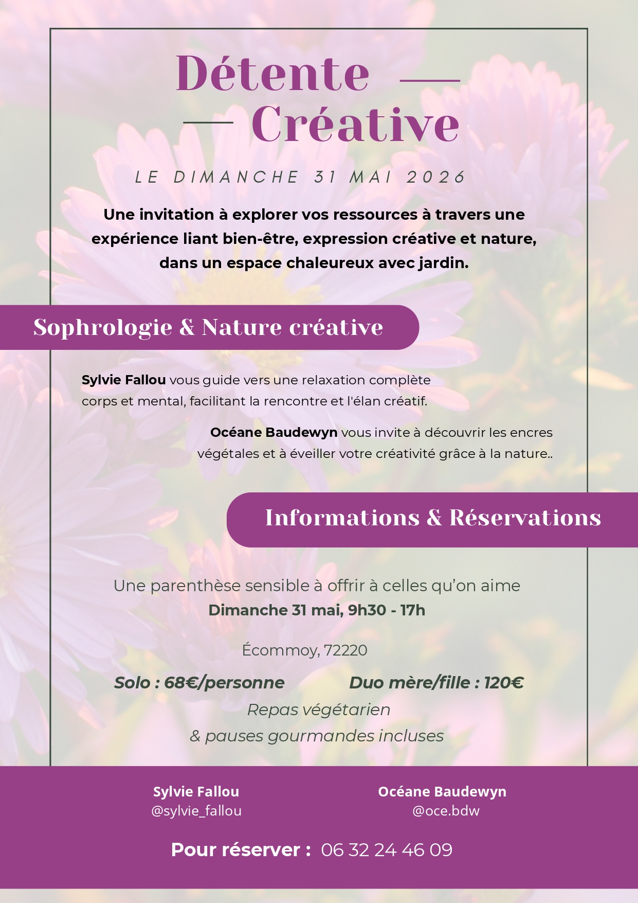 Atelier Détente créative