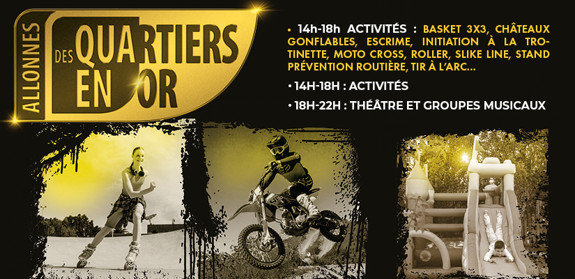 Allonnes, des quartiers en or