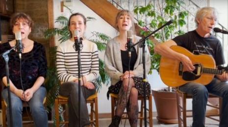 CONCERT " ELORA, JUSTINE, PAPA & MAMAN" - QUARTET JAZZ VOCAL - JAZZ SUR CAMEMBERT