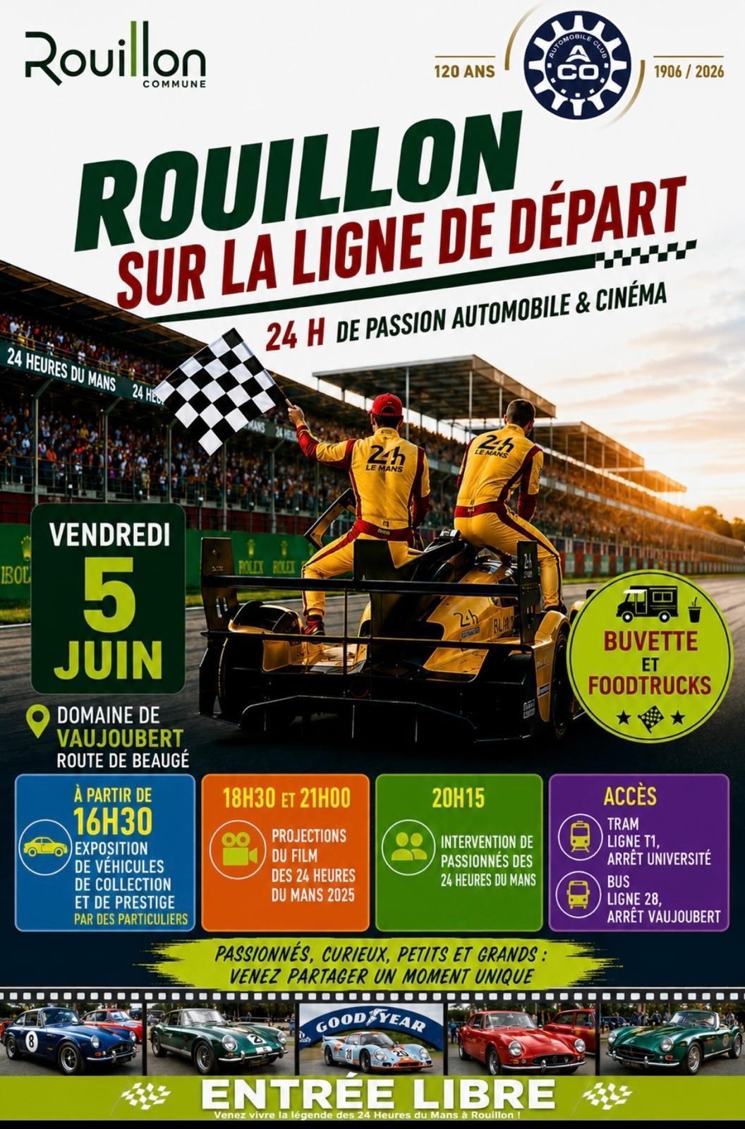 Rouillon sur la ligne de départ