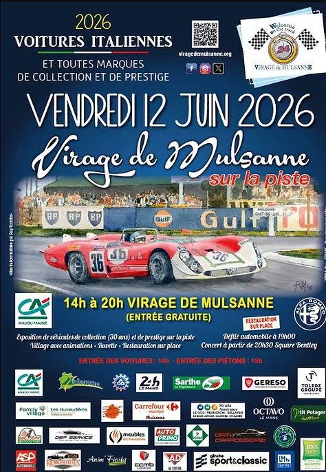 Welcome on the track – Virage de Mulsanne