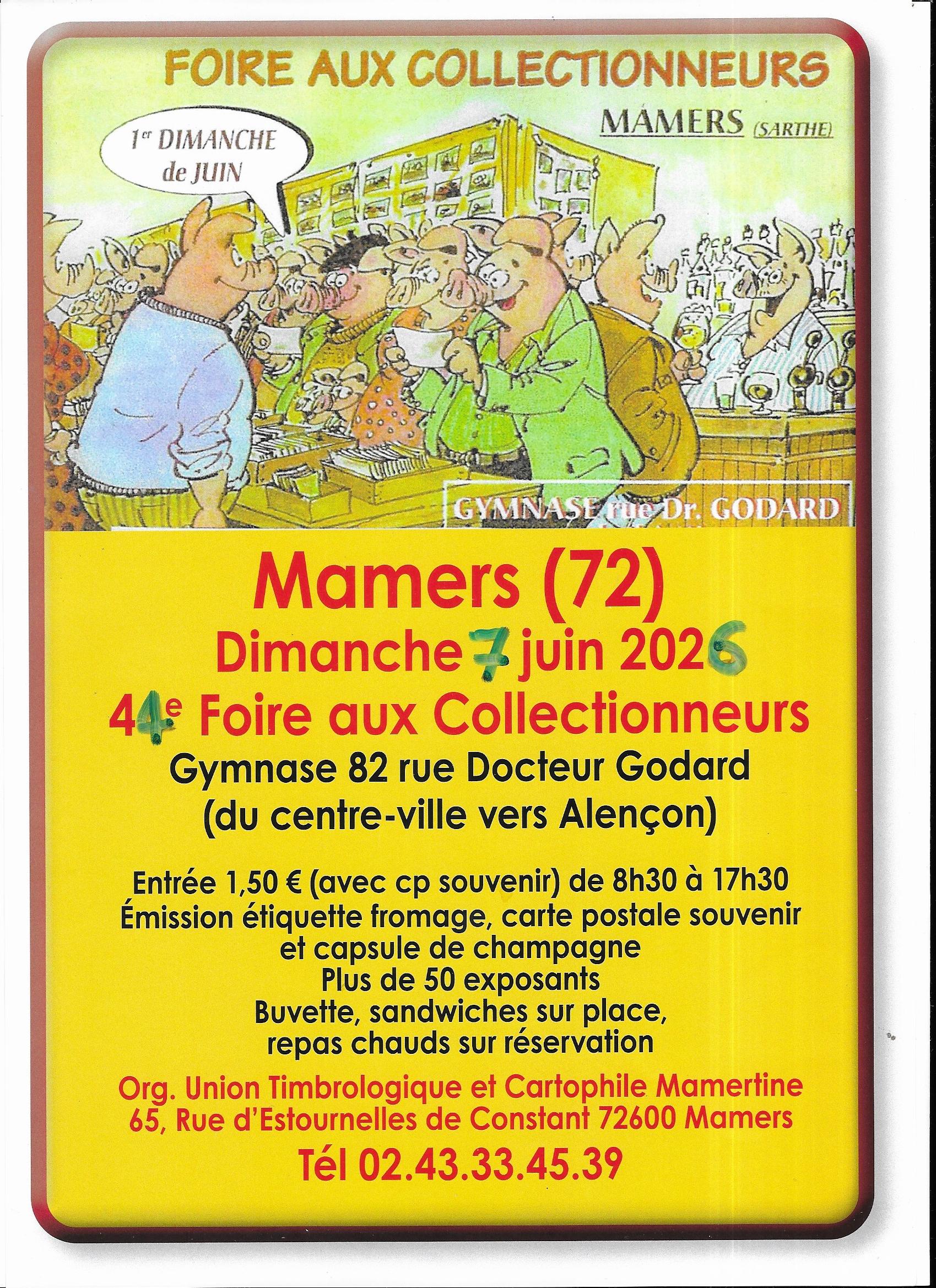 44ème Foire aux collectionneurs