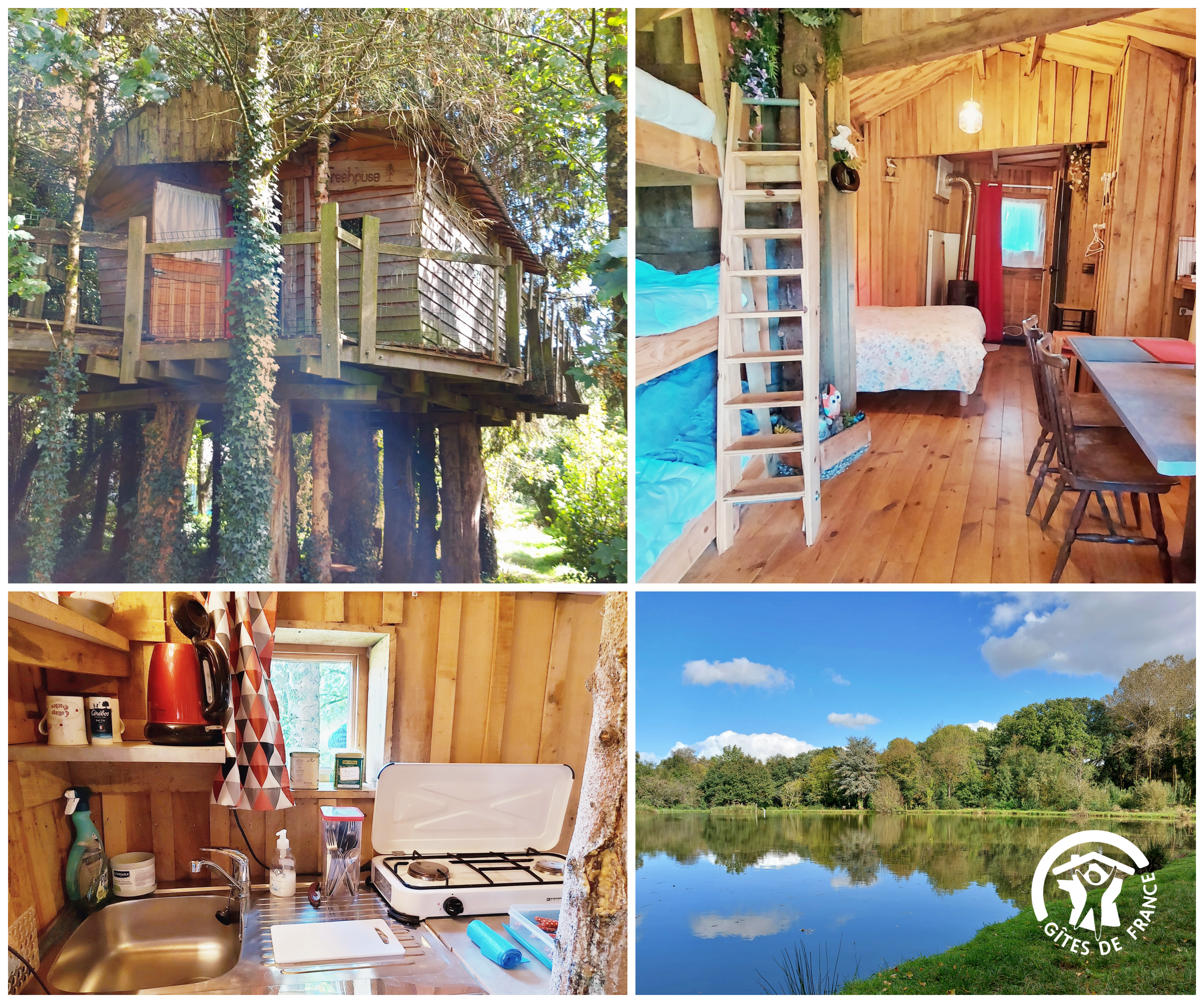 TREE HOUSE, JUSQU&rsquo;À 5 PERS