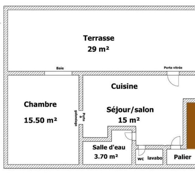 Plan du gîte la terrasse_44