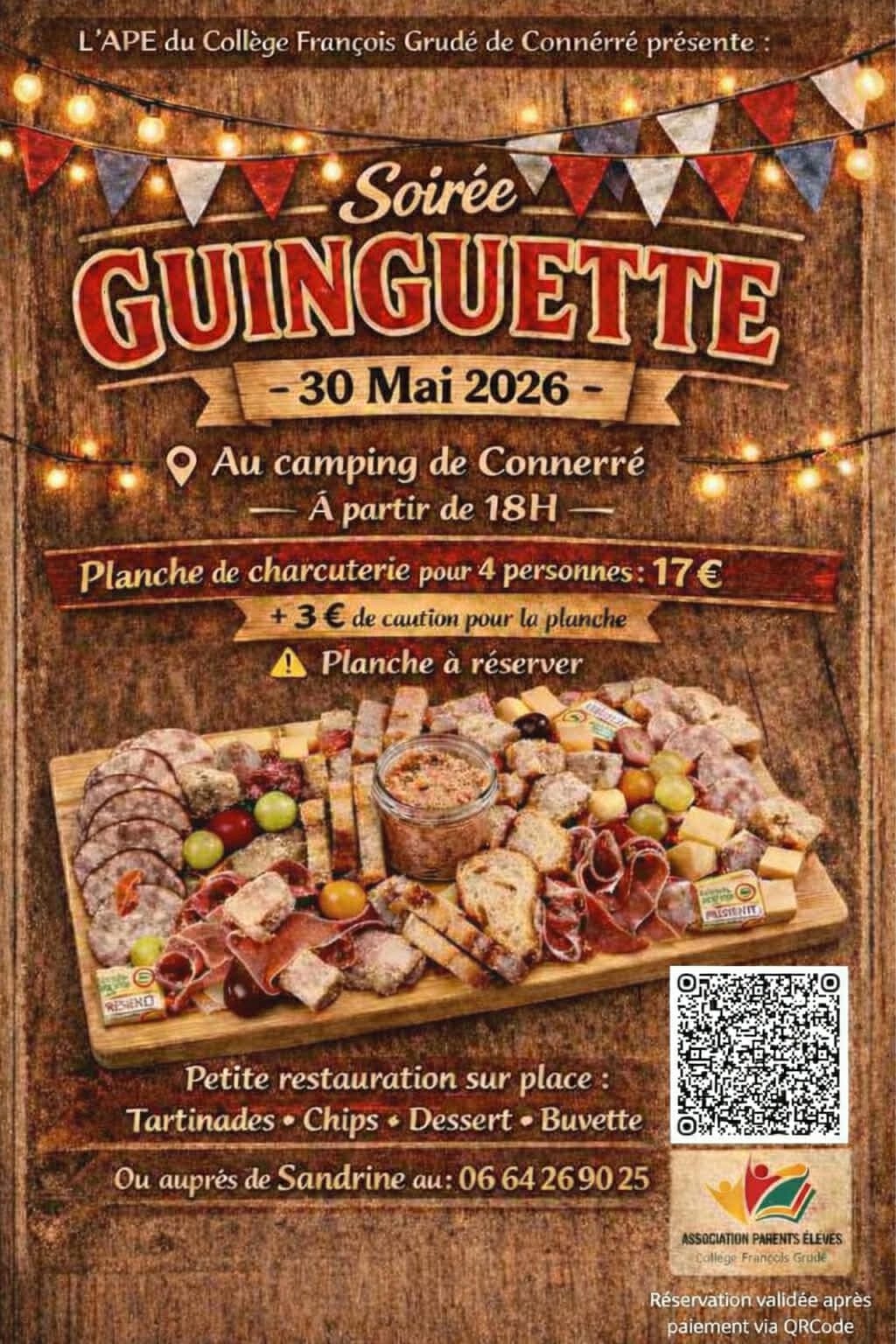 Soirée guinguette à Connerré