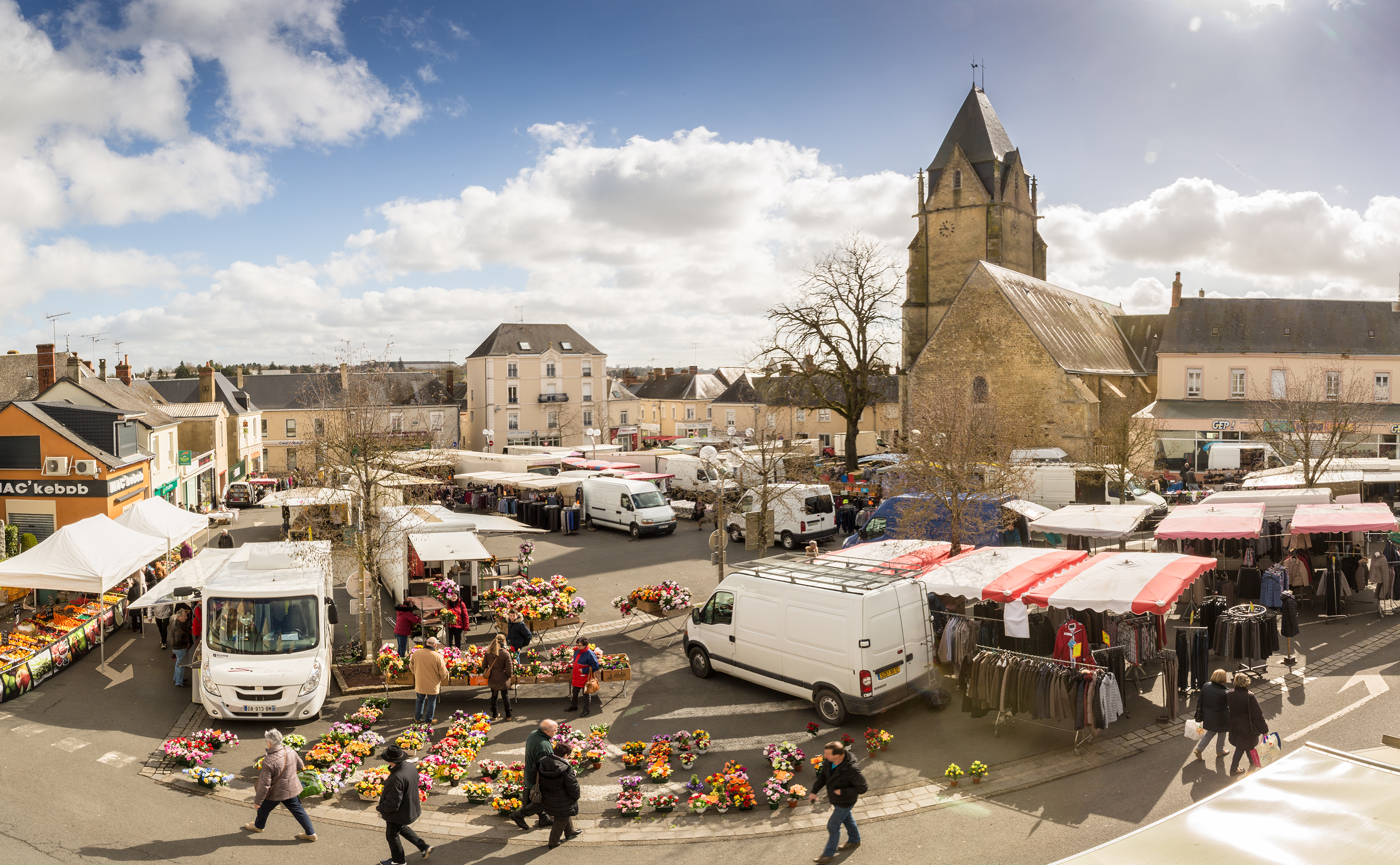 Visite guidée du bourg