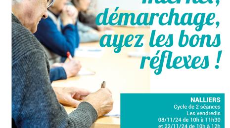 Internet, démarchage, ayez les bons réflexes !... Du 8 au 22 nov 2024