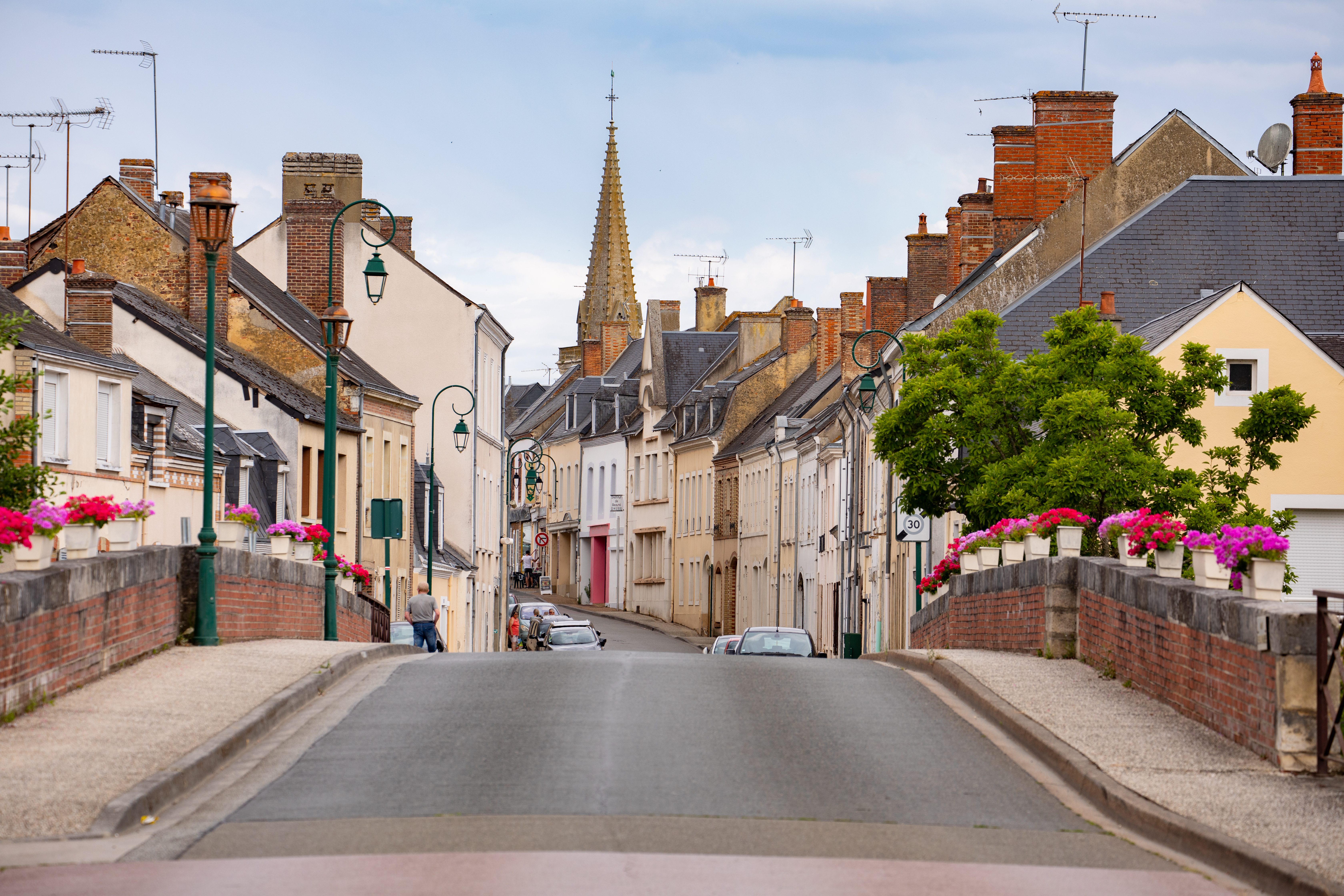 Visite du bourg