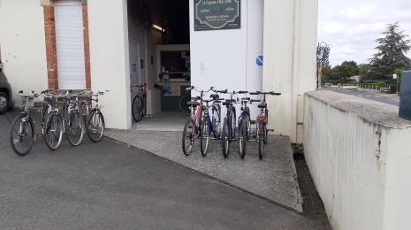 Aire de stationnement vélo - Pointe de la Pierre Plate