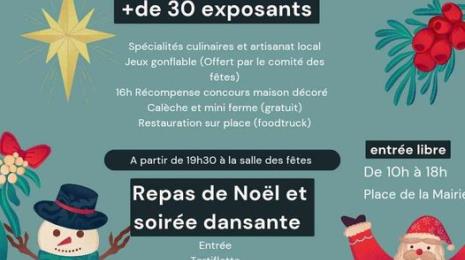 Marché et soirée de Noël à Vouillé-les-Marais Le 7 déc 2024