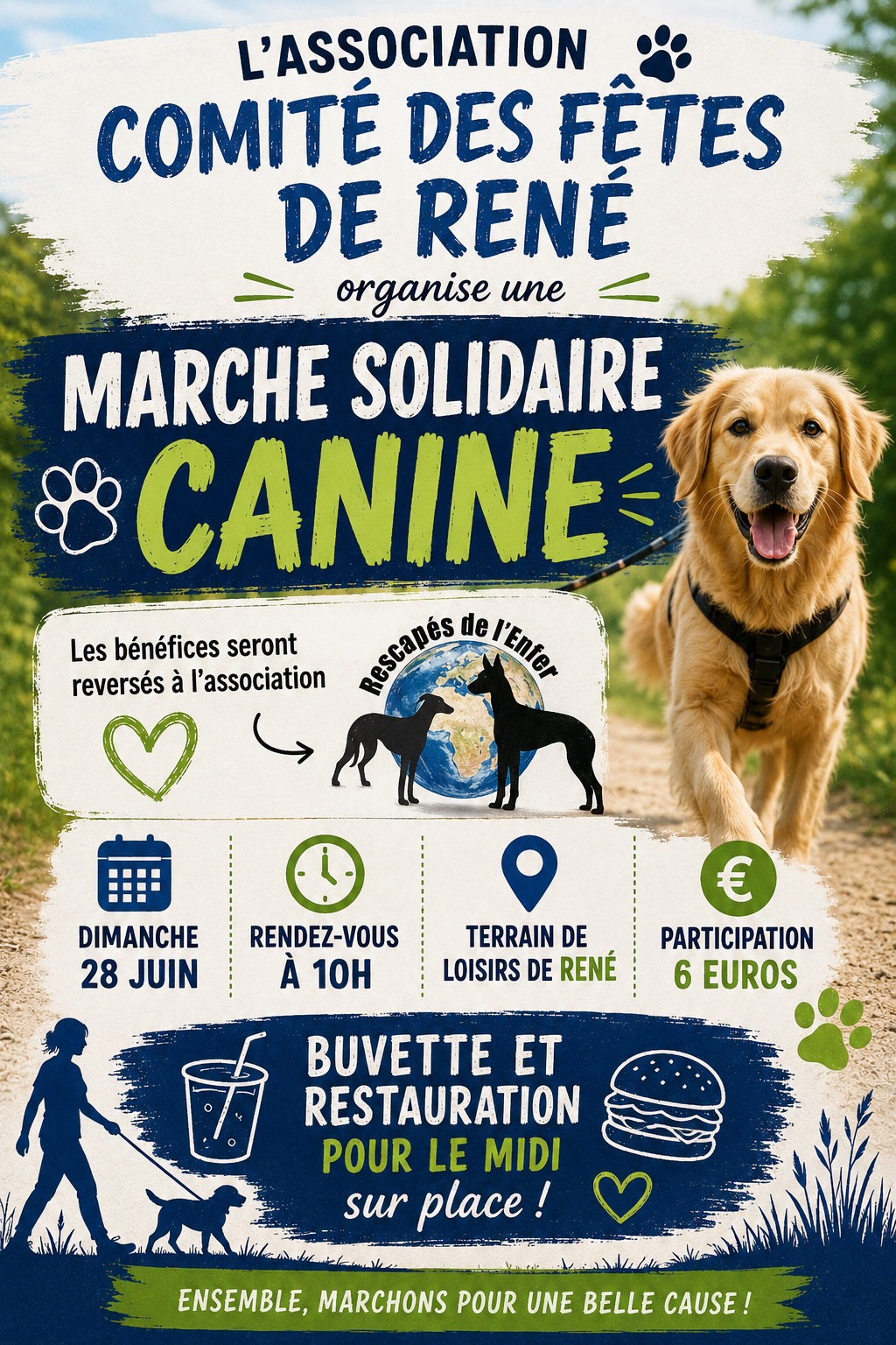Marche solidaire canine