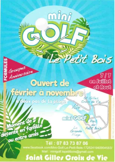 ©Droits réservés Minigolf du petit bois
