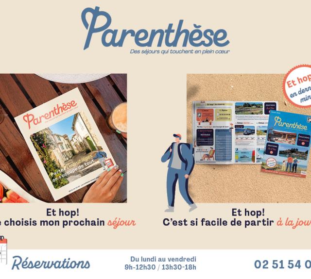 Parenthese-brochures