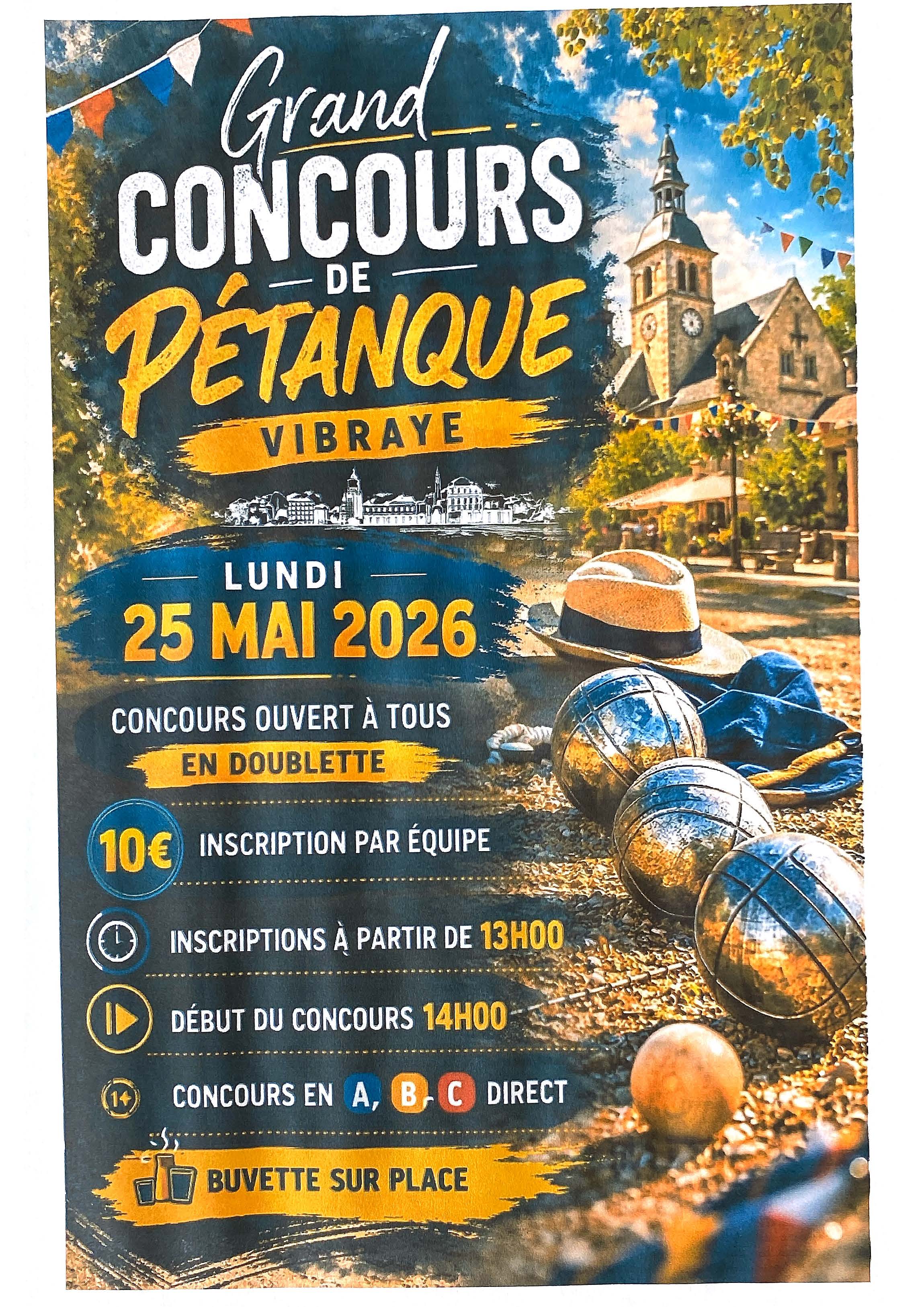 Concours de pétanque