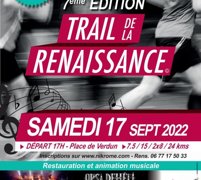 Trail de la renaissance 2022 - Fontenay-le-Comte
