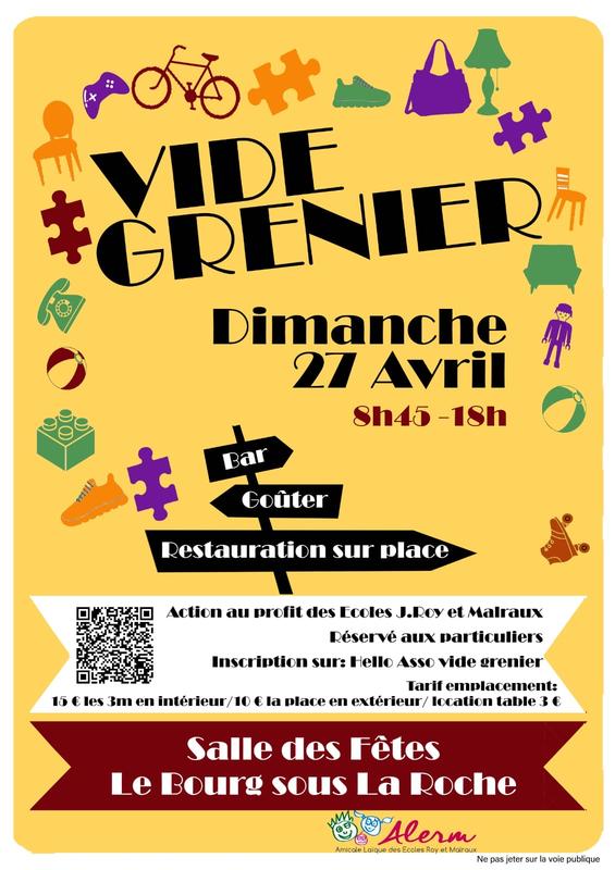 Vide Grenier La Roche Sur Yon