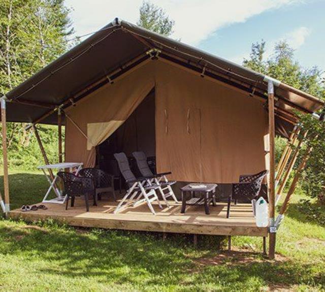 Tente safari - camping Etruyère - La Tardière - 85
