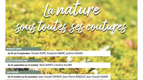 DESTINATION ARTISTIQUE "Chic nature" Du 15 oct au 2 nov 2024