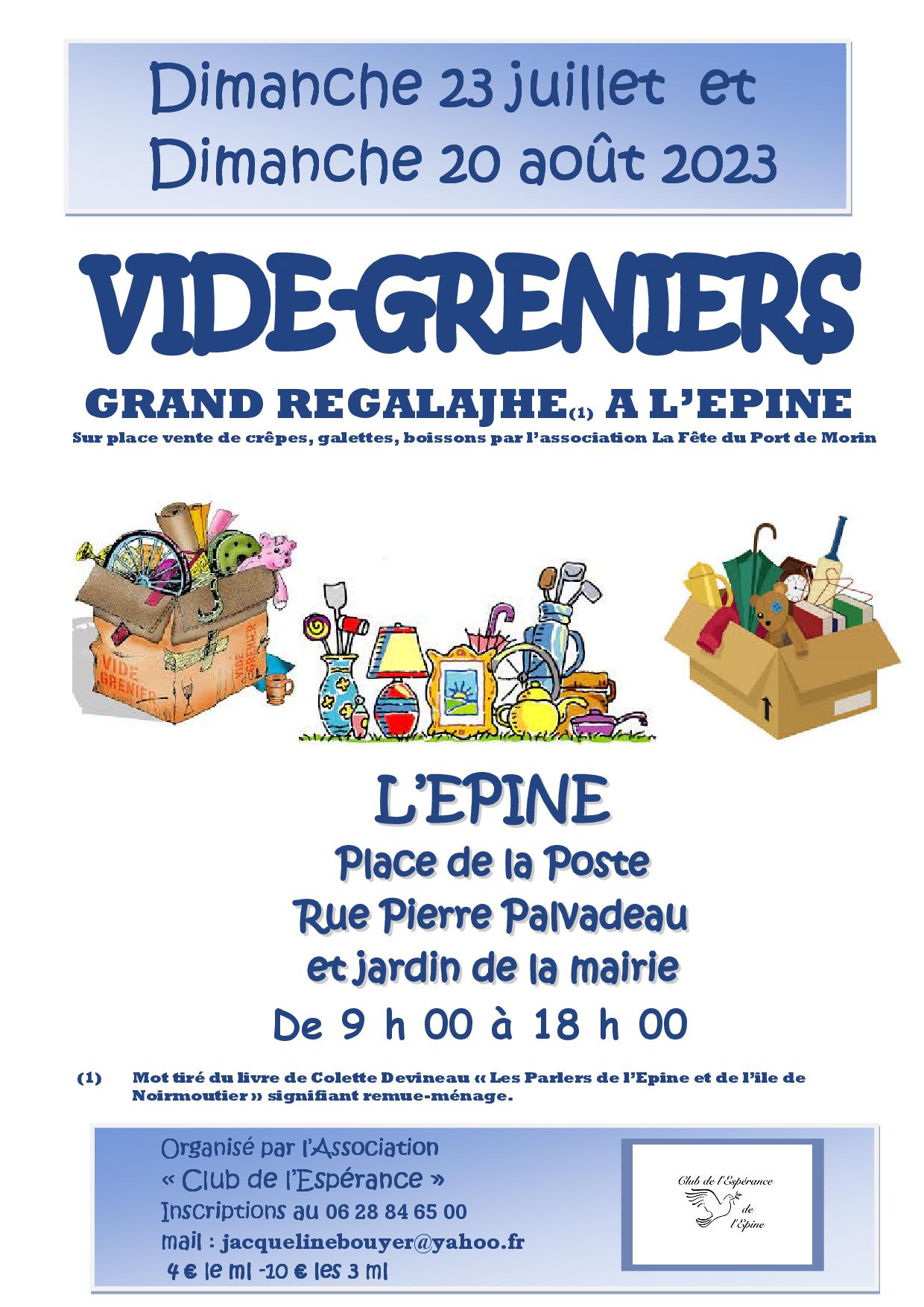 Vide Grenier Carbonne 2023