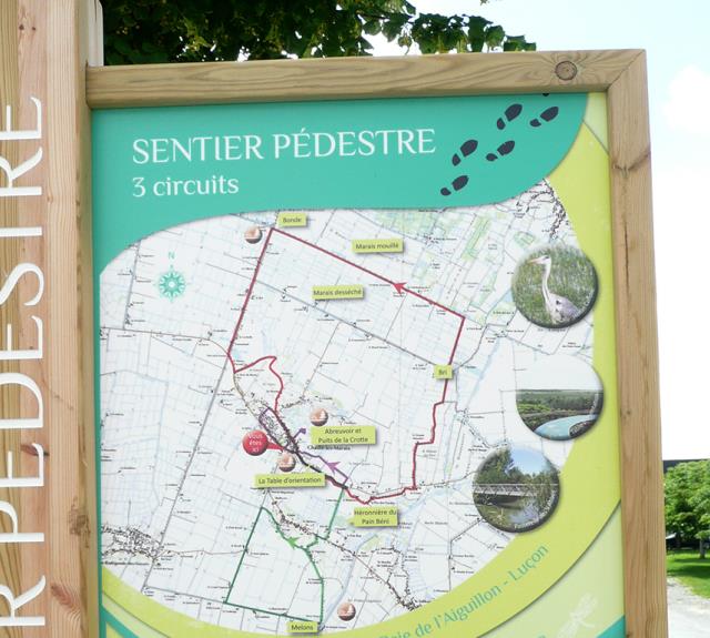 AIRE DE CAMPING-CAR L'ILE CARIOT - CHAILLE-LES-MARAIS rando