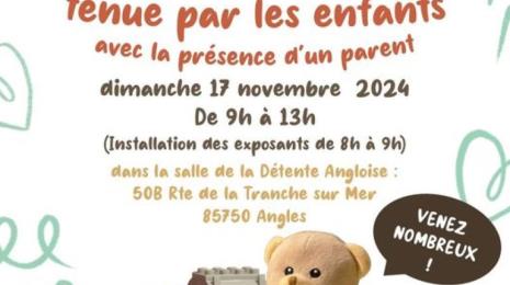 BOURSE AUX JOUETS Le 17 nov 2024