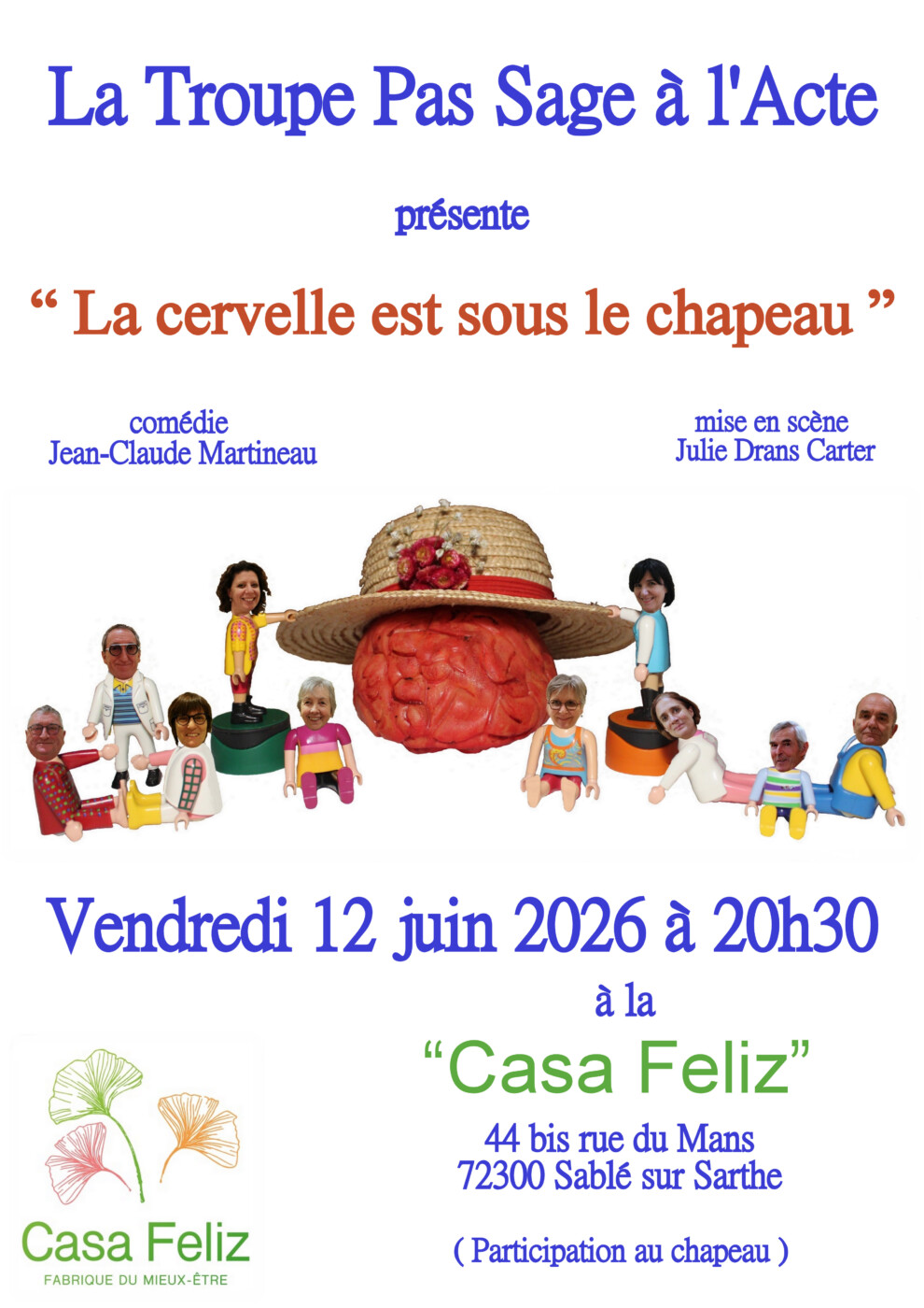 La Cervelle est sous le Chapeau