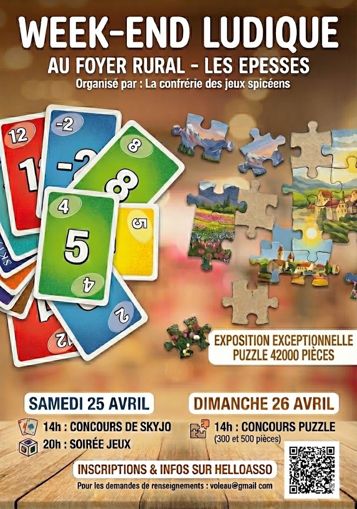 Les Herbiers : Week end ludique - Les Epesses