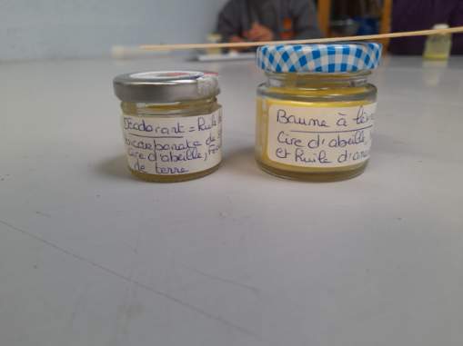 Atelier produits cosmétiques