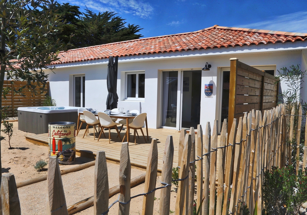 Vendée des Iles Domaine de Sherwood - Californie-6pers-terrasse